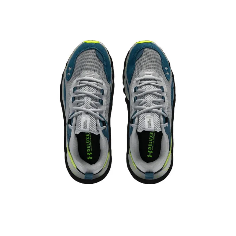 Under Armour Charged Verssert Speckle 'Mod Grey Lime Surge'-2