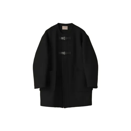 Beams Coats Men Black