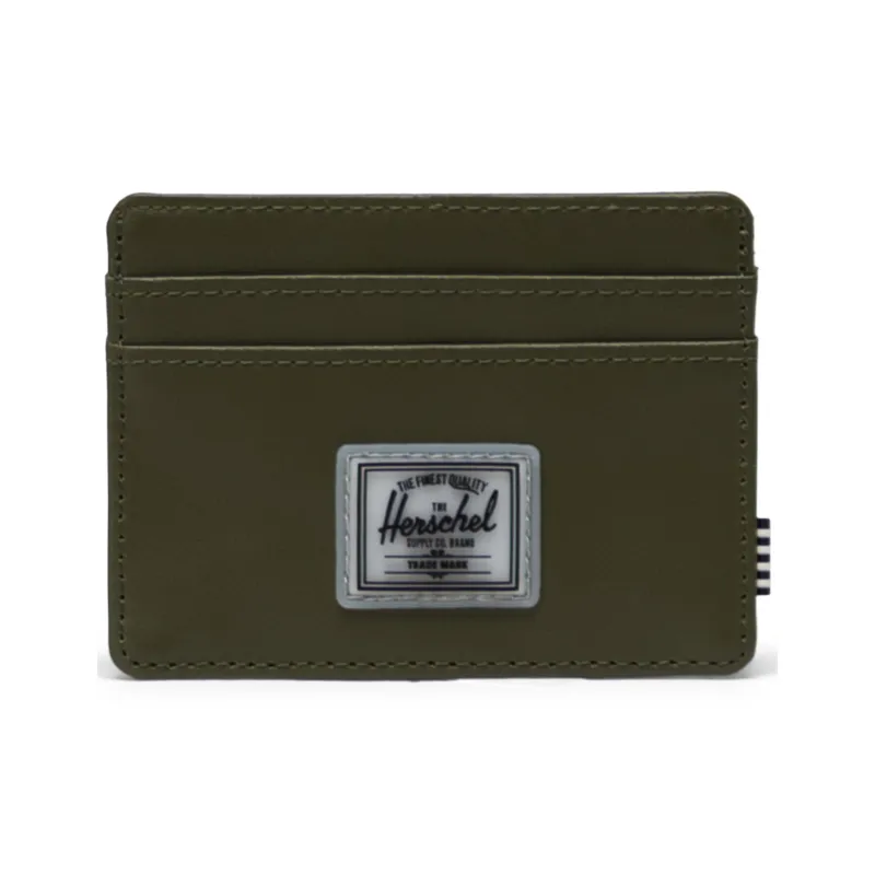 Herschel Recycled Material Card Holder Wallet Regular Unisex Ivy Green-0