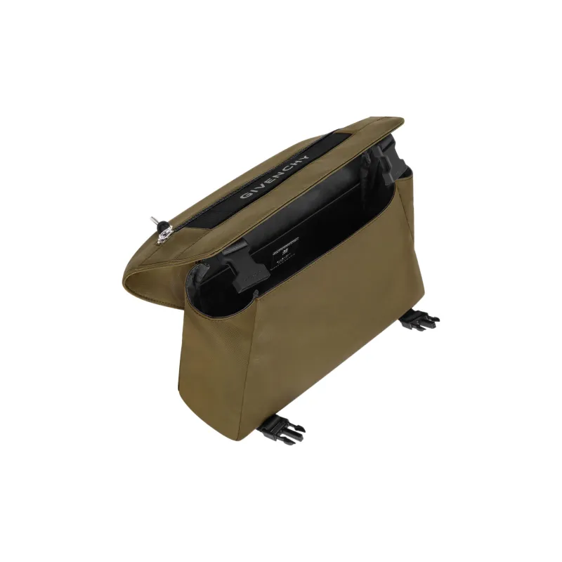 GIVENCHY Nylon Messenger Bag Shoulder Bag Crossbody Bag Men's Khaki-3