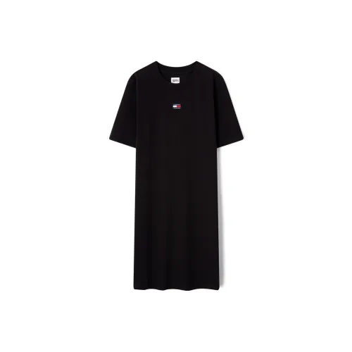 Tommy Hilfiger Short-Sleeved Dresses Women's Black