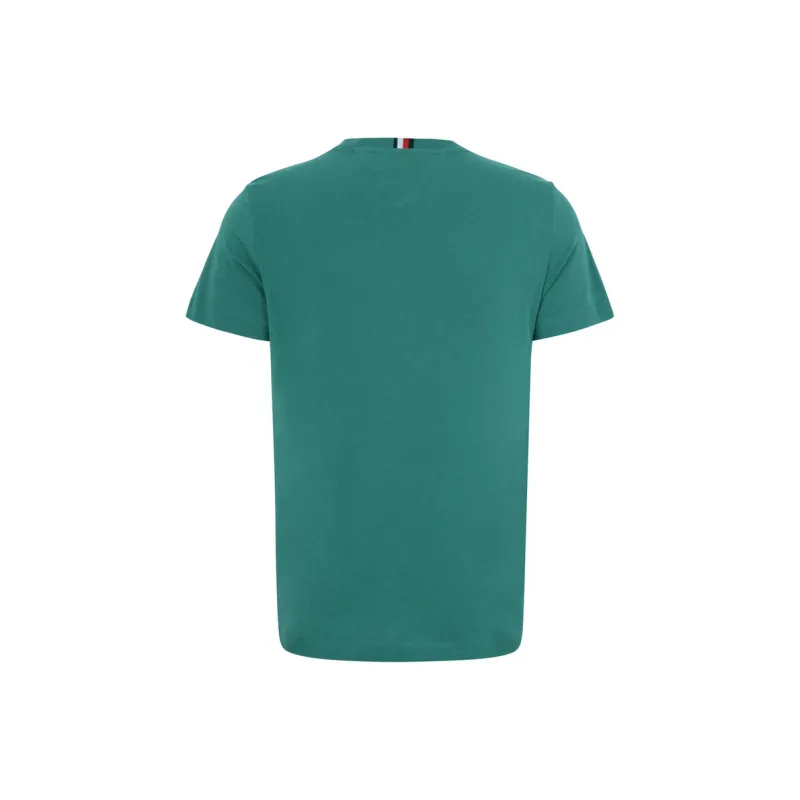Tommy Hilfiger T Shirts Unisex Blue Green MB6-1