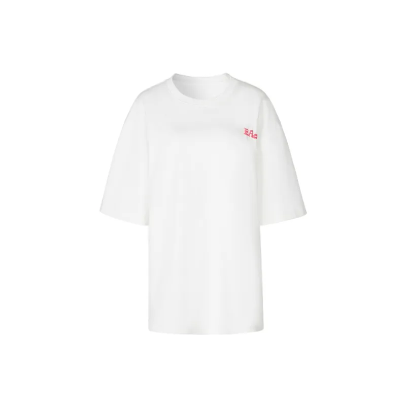 BANANA SHARK Drop Shoulder Sleeve T-Shirt Women's-3