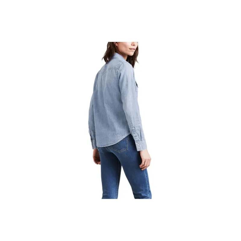 Levi's Shirt Women's Light Blue-1