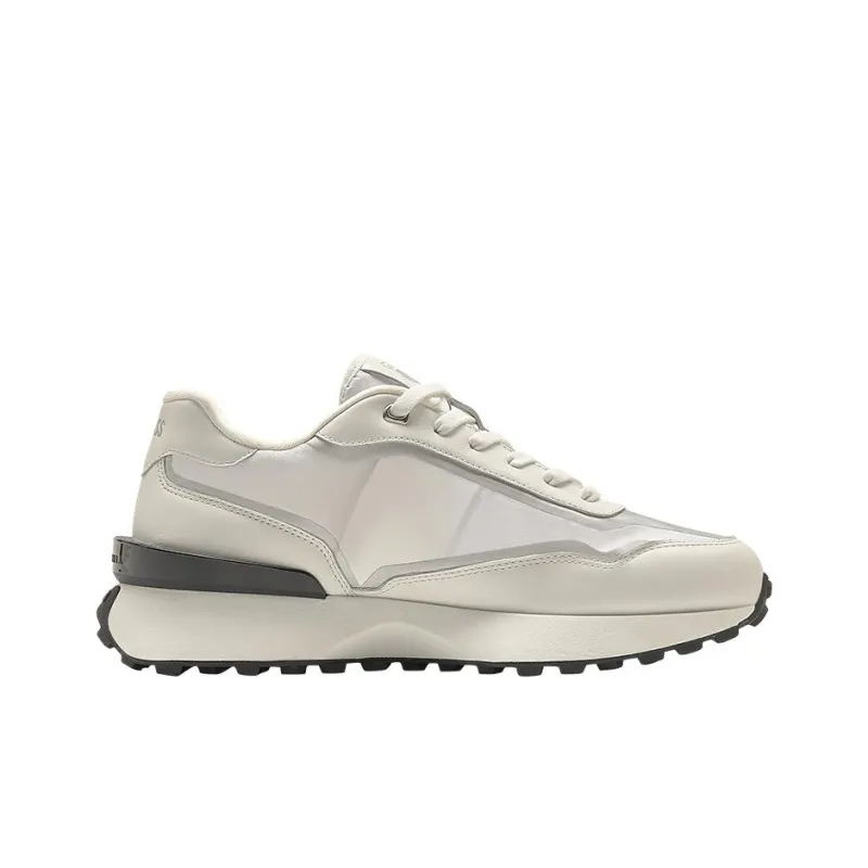 KSWISS Bristol Geneva Slip Resistant, Abrasion Resistant, Lightweight Low Top Sports Casual Shoes Men's Silver White-1
