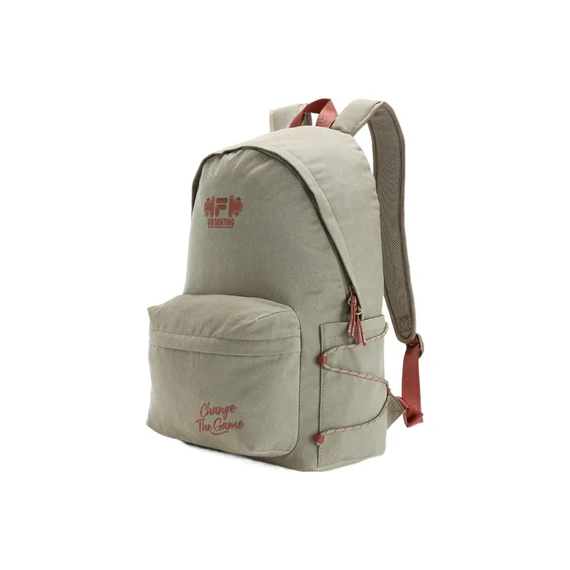 FILA FUSION Fabric Backpack Trumpets Unisex Dim Khaki-1