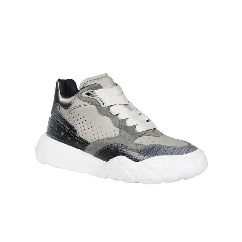 Alexander McQueen Low Top Sports Casual Shoes Men's Gray-2