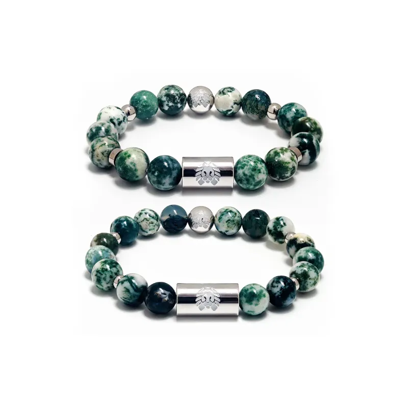 Rastaclat Alloy Small Lion Chinese Style Beaded Bracelet Unisex-10