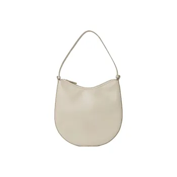 AESTHER EKME Smooth Grain Leather Hobo Bag, Handbag, Shoulder Bag Mini Women's Ecru