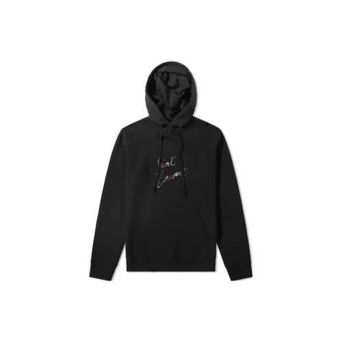 SAINT LAURENT Sweatshirts Men Black