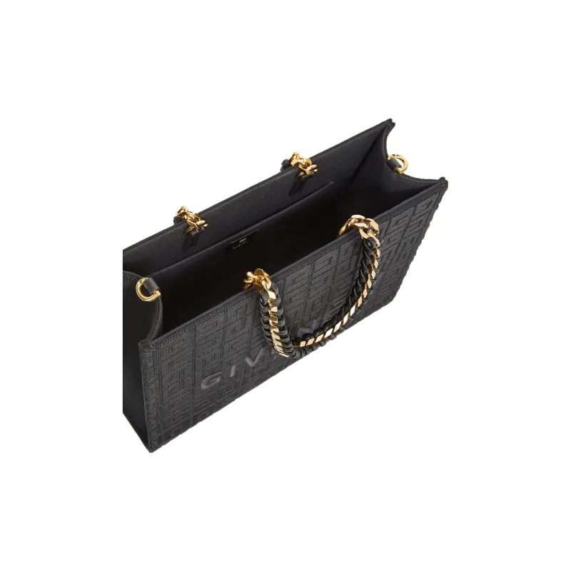 Givenchy Washable Canvas Tote Bag, Shopping Bag, Crossbody Bag, One Shoulder Handbag Trumpets Women's Black-3