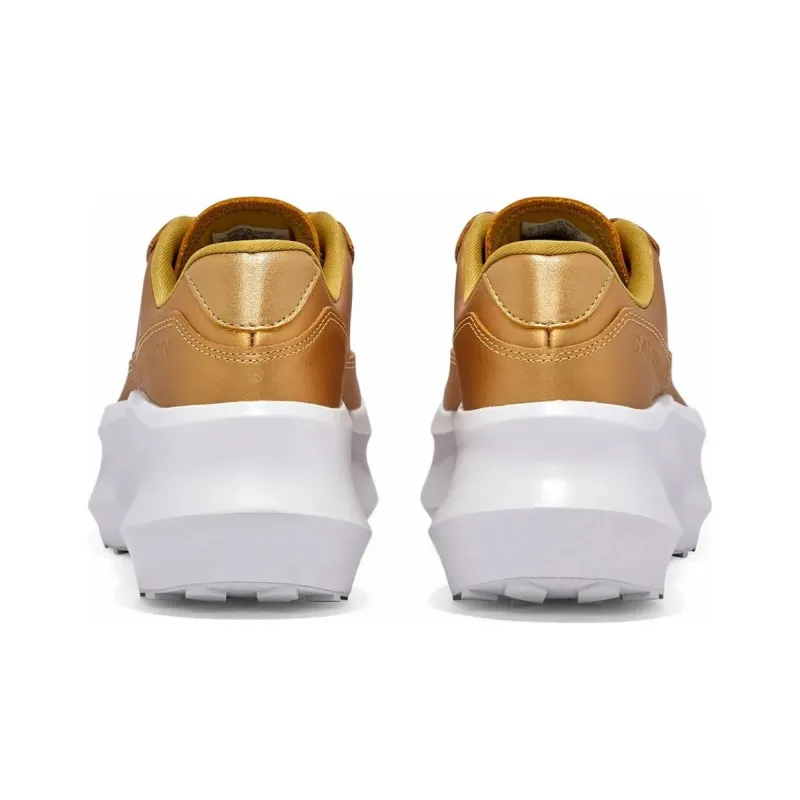 SALOMON SR811 Leather Platform Comme Des Garcons Gold-3