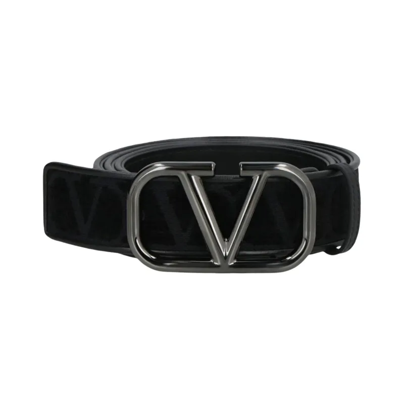 Valentino Garavani VLogo Signature Buckled Belt-0