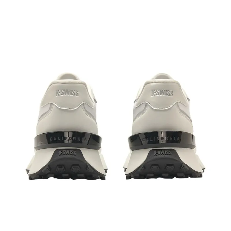 KSWISS Bristol Geneva Slip Resistant, Abrasion Resistant, Lightweight Low Top Sports Casual Shoes Men's Silver White-4