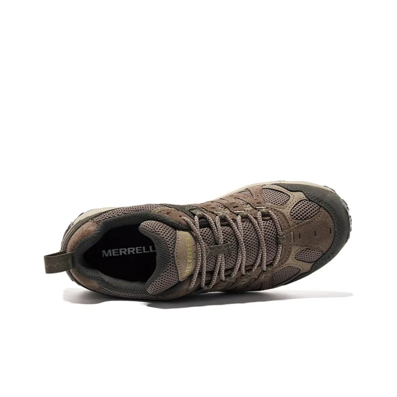 MERRELL Accentor 3 WP Low-Top Outdoor Shoes Men's White Light Coffee-3