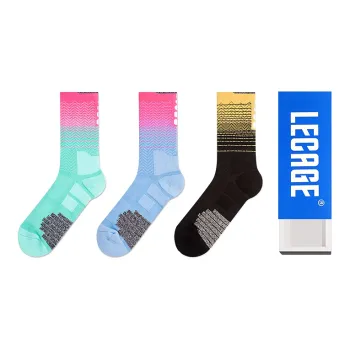 LECAGE Skiing Basketball Socks Unisex