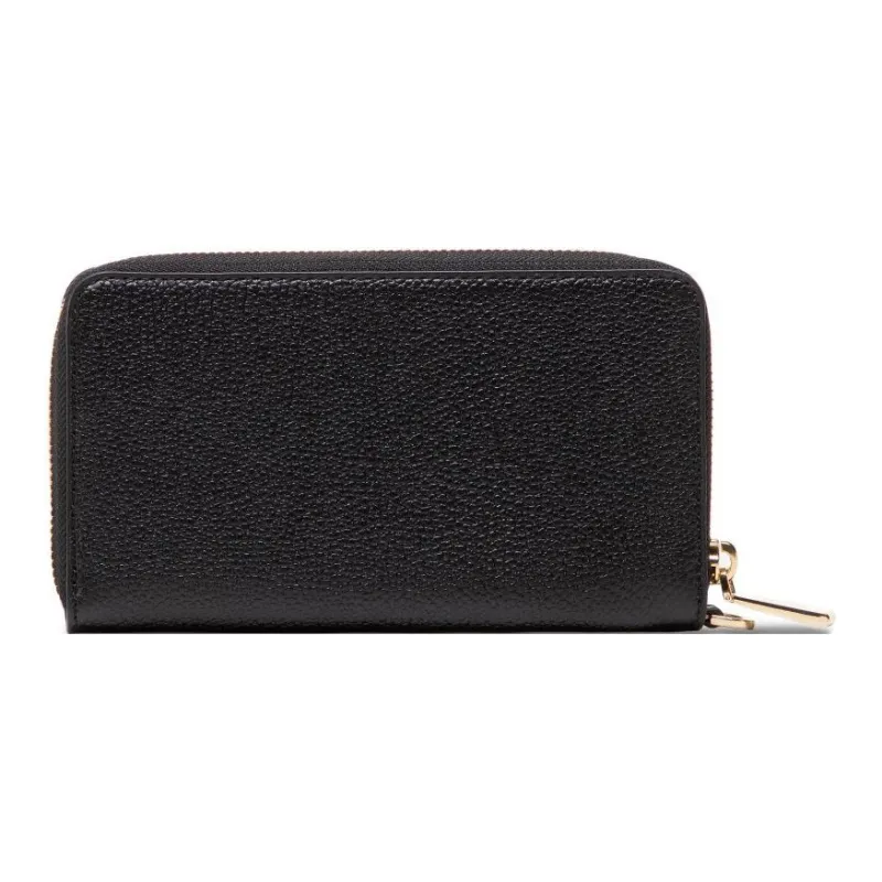 MICHAEL KORS Jet Set Litchi Grain Leather Handheld Wallet Women's Black-2