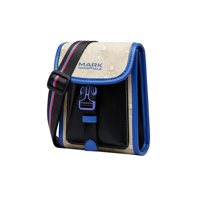 FAIRWHALE PVC Crossbody Bag Shoulder Bag Regular Unisex Multicolor-1
