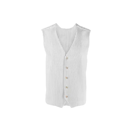 ISSEY MIYAKE Vests Men Gray