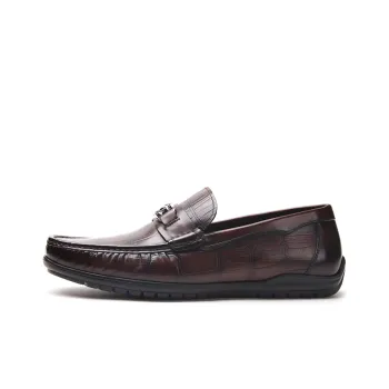 Satchi Casual Leather Shoes Men's Light Brown