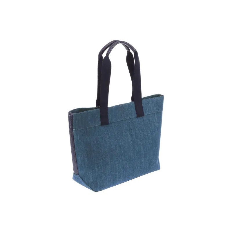 COACH Denim Tote Bag, Shopping Bag, Handbag, Shoulder Bag Women's Blue-1