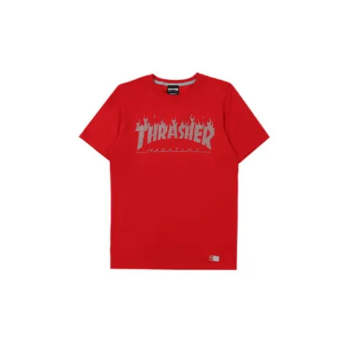 Thrasher T-Shirts Men Red