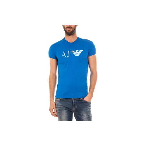 ARMANI JEANS T-Shirts Men Blue