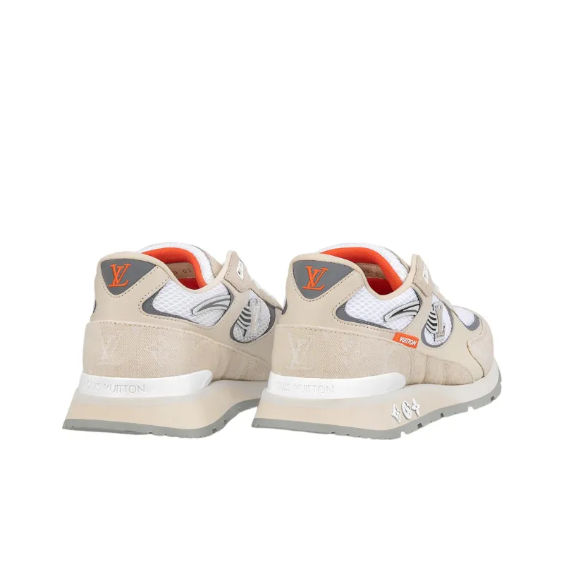LOUIS VUITTON Run Away Sneakers 'Beige Monogram White'-1