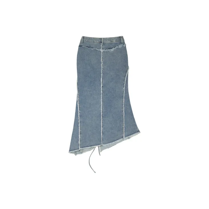 MAMC Denim Long Skirts Women's-4