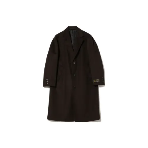 Beams Coats Men Brown