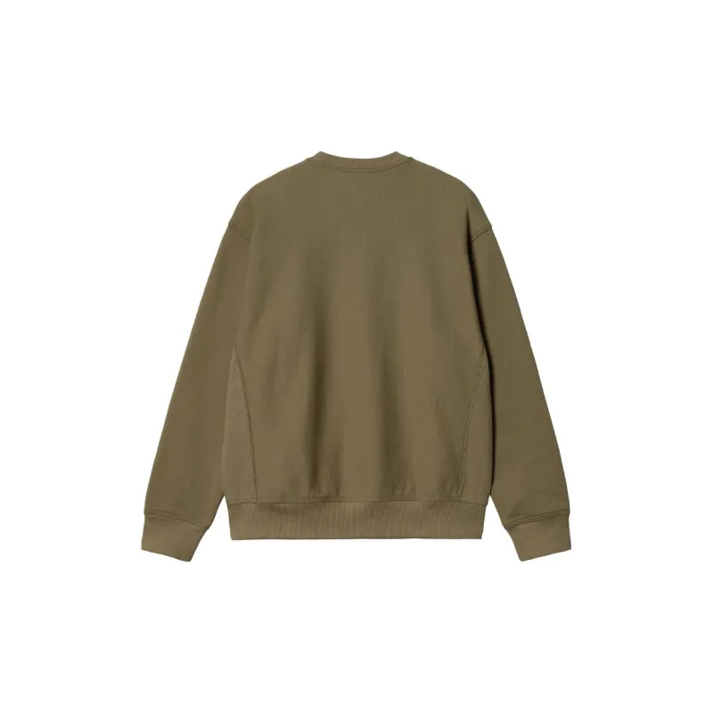 Carhartt WIP FW23 Tannin Series Sweatshirts Men Green-1