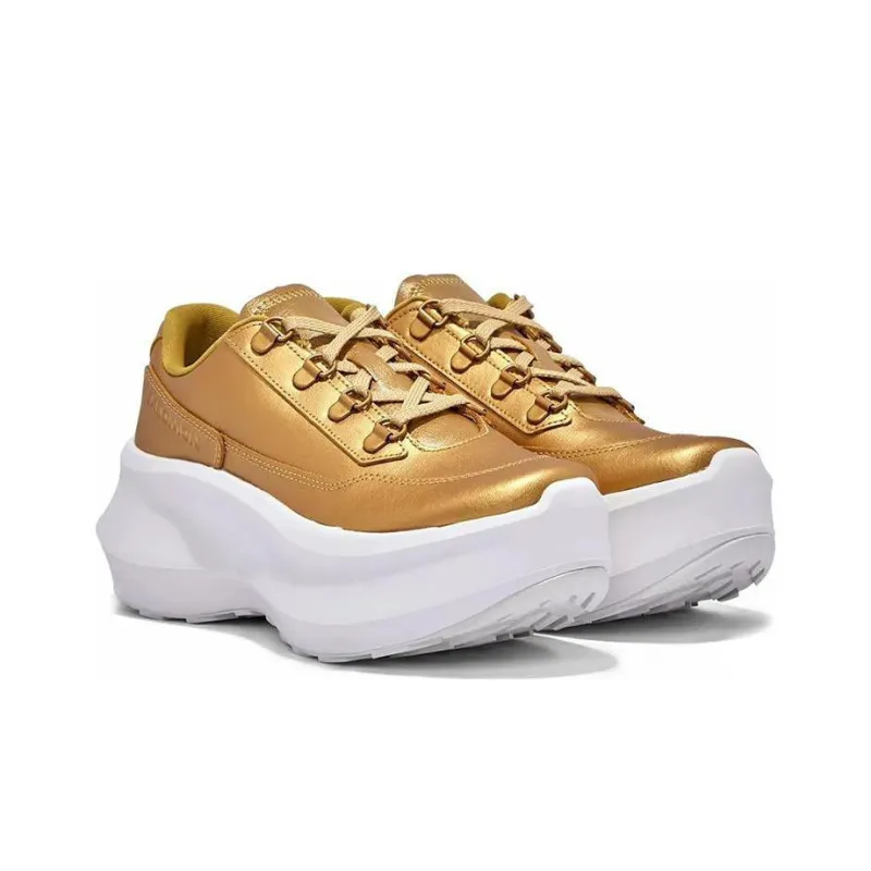 SALOMON SR811 Leather Platform Comme Des Garcons Gold-2