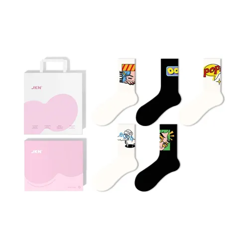 JKN Unisex Mid-Calf Socks