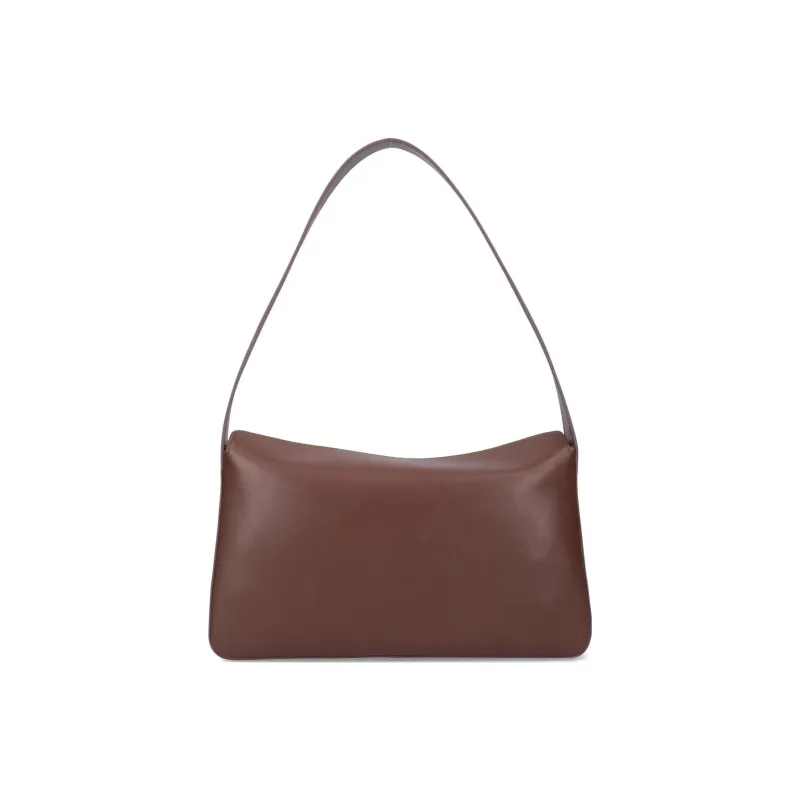 AESTHER EKME Calfskin Handbag Shoulder Bag Women's Brown-4