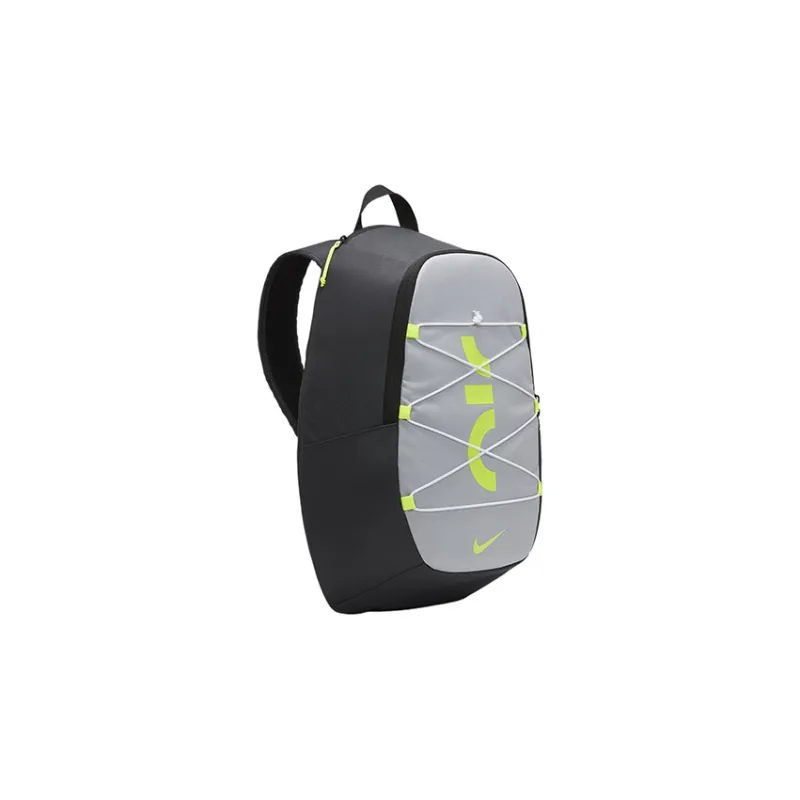 Nike Fabric Backpack Regular Unisex Black Gray Green-1