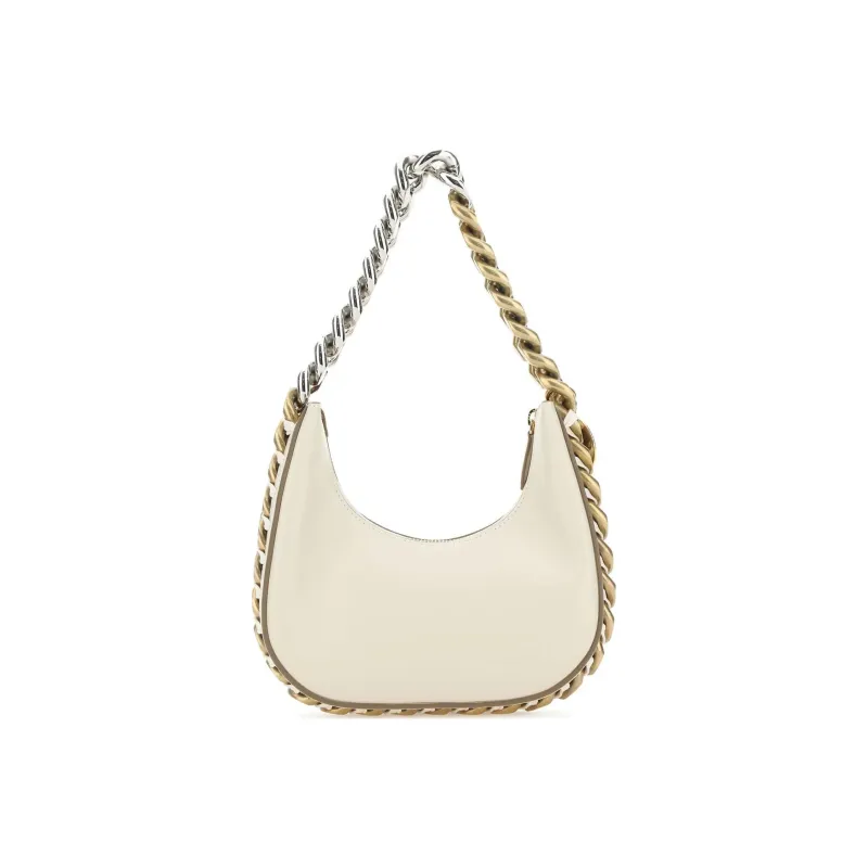 Stella McCartney Polyurethane Portable Crossbody Bag Shoulder Bag Women's White-2