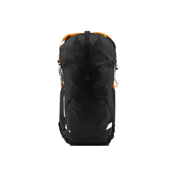 THE NORTH FACE Polyester Backpack Regular Unisex Black/Orange