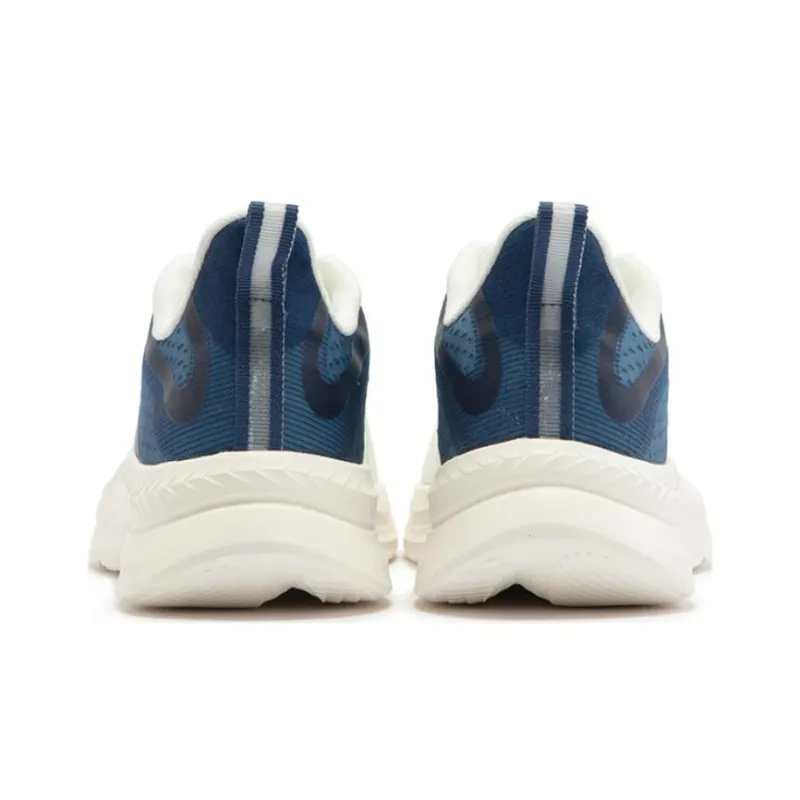 361° Anti Slip And Wear Resistant Breathable Low Top Running Shoes Men's White Blue-3