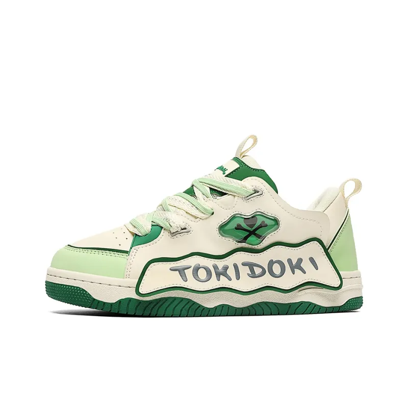 Tokidoki Low Top Sports Casual Shoes Unisex Avocado Green-0