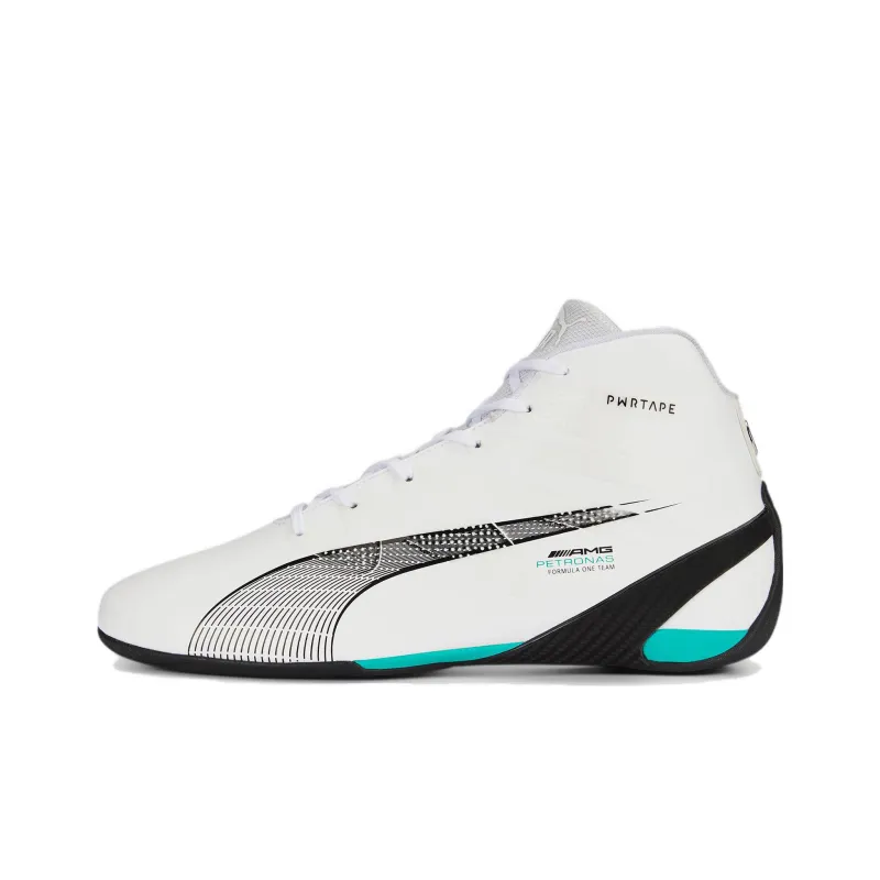Puma Mercedes-AMG Petronas F1 X Carbon Cat Mid 'White Spectra Green'-0