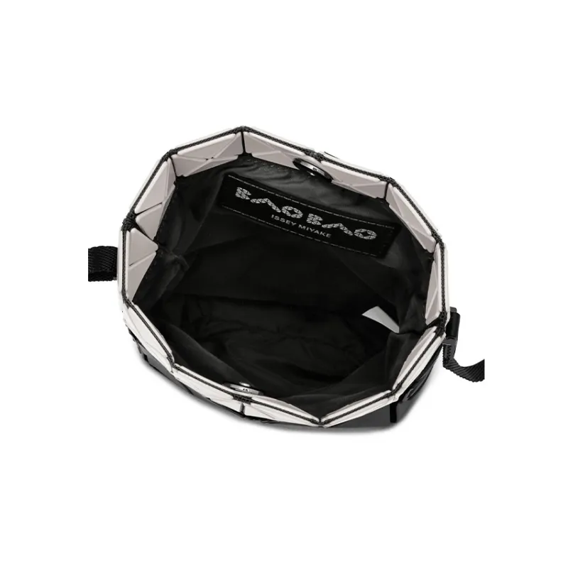 ISSEY MIYAKE Lucent Nest Vinyl Chloride Resin Shoulder Bag, Crossbody Bag Women's Charcoal Gray-2