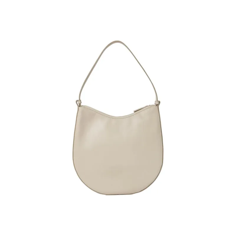 AESTHER EKME Smooth Grain Leather Hobo Bag, Handbag, Shoulder Bag Mini Women's Ecru-2