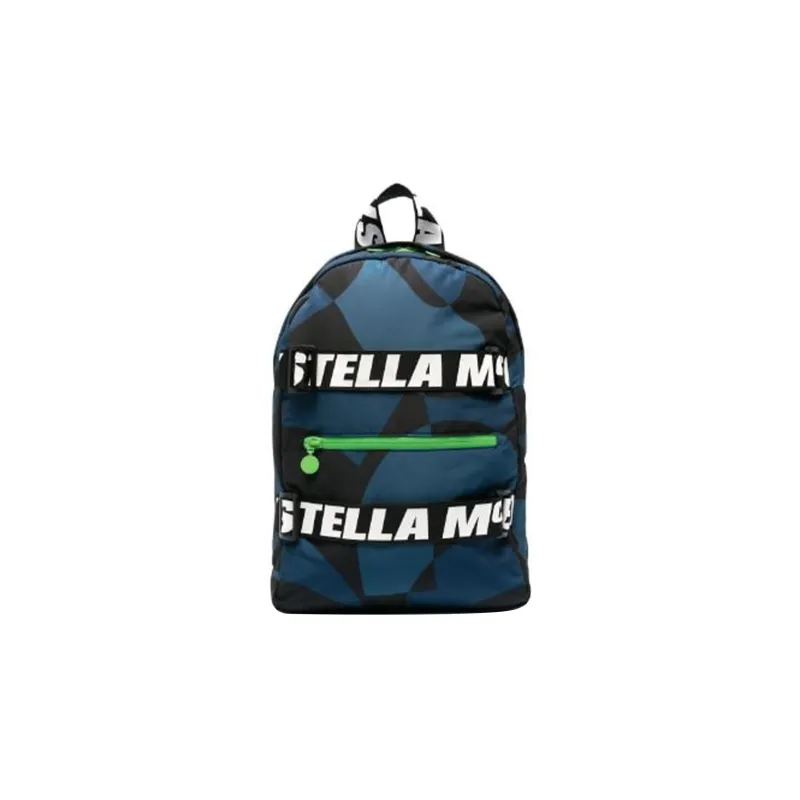 YProject Polyester Backpack Regular Kids' Camouflage Blue-0