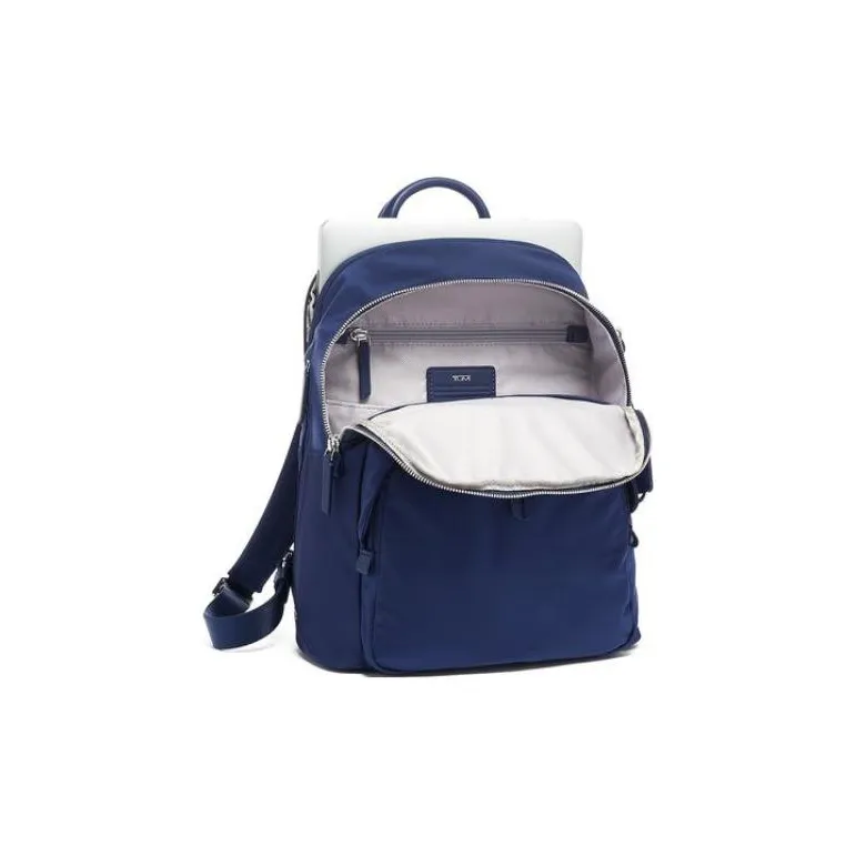 TUMI Nylon Travel Bags Backpack Large Size Women's Blue-1