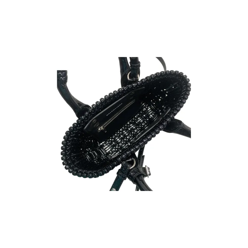 Balenciaga Bistro Top Handle Xxs Black-6