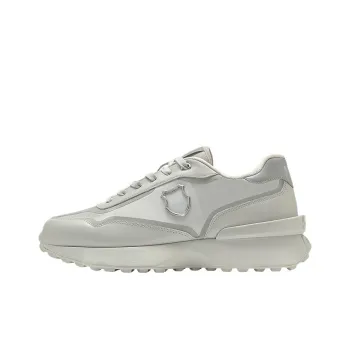 KSWISS Bristol Geneva Slip Resistant, Abrasion Resistant, Lightweight Low Top Casual Shoes Men's Gray Silver