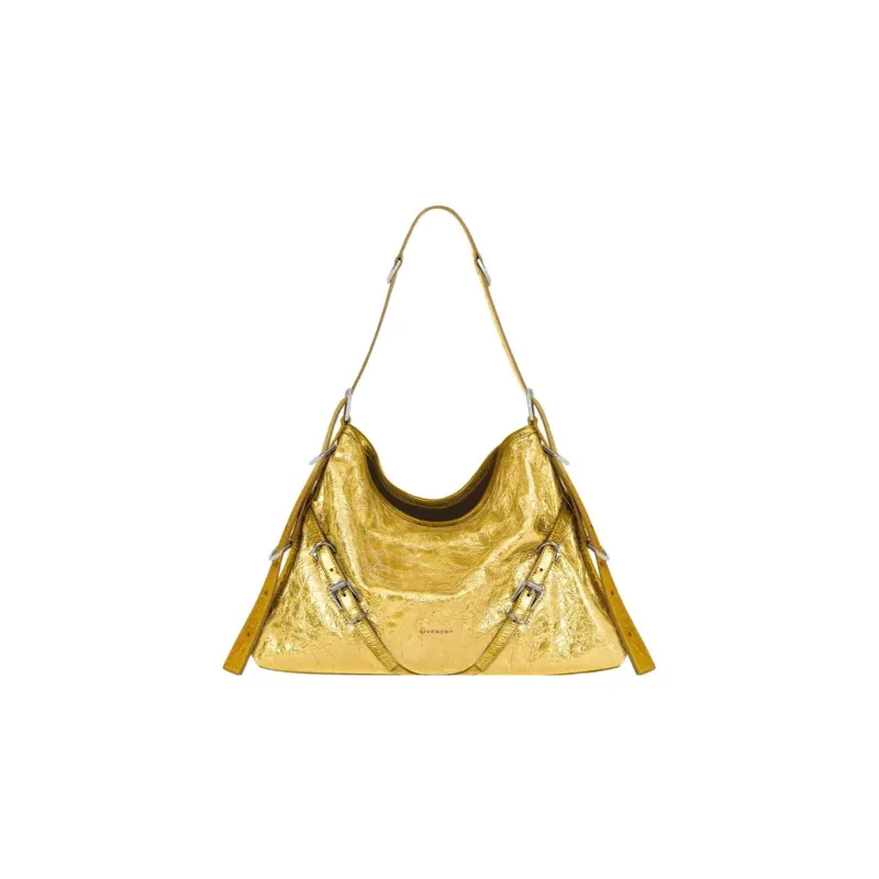 Givenchy Voyou Sheepskin Handbag, Shoulder Bag Women's Gold-0