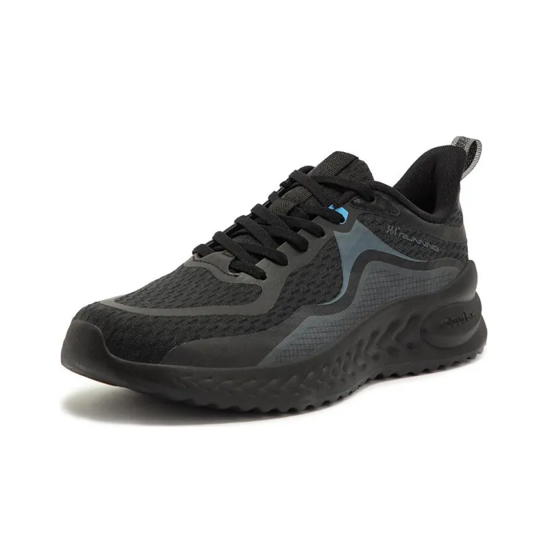 361° Slip Resistant, Abrasion Resistant, Breathable Low Top Running Shoes Men's Black-1
