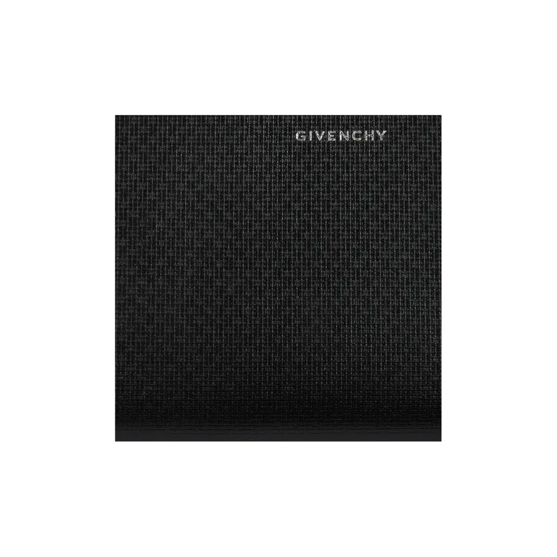 Givenchy 4G Cow Leather Wallet Men's Black-4