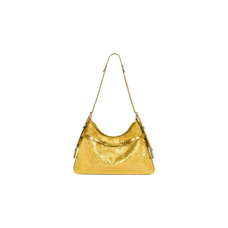 Givenchy Voyou Sheepskin Handbag, Shoulder Bag Women's Gold-2